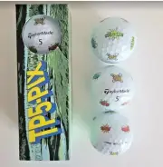 Taylormade TP5 Pix Super Hero Golf Balls. 1 Sleeve + Collectors Box