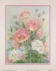 Paper tole Kit-SB4-Arthur Kaplan-RDM-FL7710 Poppies