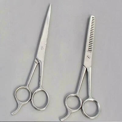 5.5" Professional Salon Hair Cutting+Thinning Scissors Barber Shears Set