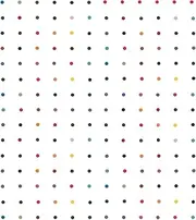 VAMA Small Round Multi Colour Matching Forehead Bindis Stickers (Size 3mm,Pack of 180 Bindis)