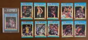 88-'89 Fleer Basketball Stickers, 11 Card Sticker Set - Jordan BGS 6.0
