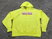 Champion Reverse Weave Heavyweight Hoodie Sweatshirt Mens Large Cadmium Yellow