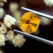 Remarkable Certified 0.73ct Natural Unheated Yellow Sapphire Madagascar Oval