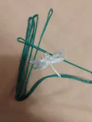 Dragonfly FastFlight Bowstring Green AMO 66" Actual 62"