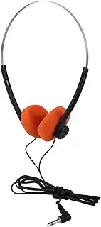 Angoily Classroom Headphones with Volume Control Retro Style Adjustable Headband School Earphones Portable