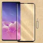 Anti-Shatter Tempered Glass Screen Protector Film f Samsung Galaxy S10+ SM-G975U