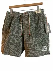 Howler Brothers Pressure Drop Cord Shorts Snake Maze Agave Men’s 40 NWT