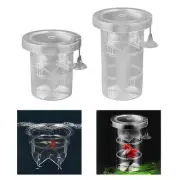 Breeding Box Transparent Holder Fish Breeding Box for Shrimp Guppy Clownfish