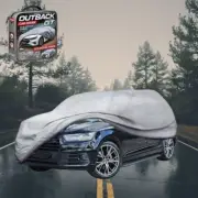 SilverShield Outdoor Car Cover for Audi Q7 SQ7 2015 - Current LC Universal Fit
