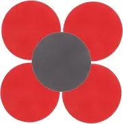 GANAZONO Car Sandpaper Set 5pcs Sanding Pads Sponge Sandpaper for Auto Body Wood Metal