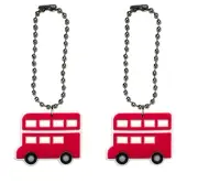 Bus Commute Tumbler Chain Cup Mug Bottle Drink Coffee Tea Unique Set of 2