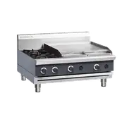 Cobra C9B-B 900mm Two Burner / Griddle Gas Cooktop - Bench Model