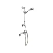 Quoss Chrome Reno Transformer Bath/Shower Diverter With 12" Male Fittings WELS 3 Star 8L/min