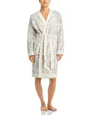 BAREFOOT DREAMS CozyChic Animal Stripes Robe | Medium