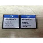 【記憶卡】原裝WD SILICONDRIVE II CF卡 8G 工業級存儲PATA SSD-C08GI-4500/美好