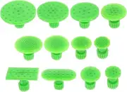 VILLFUL 12pcs Auto Dent Puller Kit Versatile Dent Removal Tabs for Car Body Repair Scratch Paint Protection and Complex Concave Situations