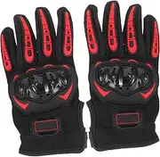 Happyyami Full Finger Cycling Gloves for Men Drop Resistant Breathable Motorcycle Gear with Touchscreen Capability for Outdoor Activities All Season Use