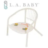 在飛比找momo購物網優惠-【L.A. Baby】兒童嗶嗶椅(白色)