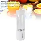 Portable Blender USB Rechargeable One Click Operating 6 Blades 500ml Mini New