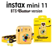 FUJIFILM INSTAX Mini 11 BTS Butter Version Instant Film Camera By Fed-Ex