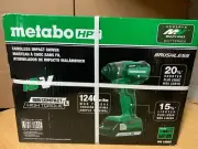 Metabo HPT 18V 1/4-in Variable Speed Brushless Cordless Impact Driver 2-Batterie