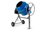 Baumr-AG 220L Portable Cement Concrete Mixer Electric Construction Sand Gravel Mortar