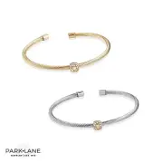 BNIB Park Lane Sorrel Cable Stackable Bracelet In Silvertone