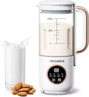 Automatic Nut Milk Maker, 35 OZ Homemade Almond, Oat, Soy, Plant-Based Milk and