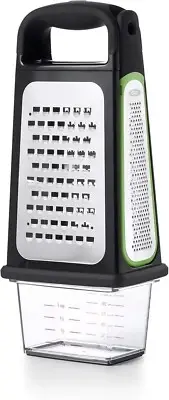 Oxo Good Grips Etched Box Grater With Removable Zester