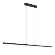 Simone Black Dimmable 3CCT LED Linear Pendant