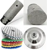 25 35mm Diamond Milling Finger Bit Drilling Tile Ceramic Marble Hole Saw Cut pad