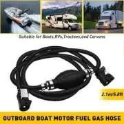 Fuel Line Assembly Gas Hose Marine Line Boat Marine Motor Engine Outboard Fuel