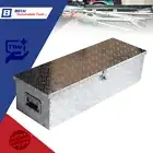 39"X13"X10" ALUMINUM PICKUP TRUCK TRAILER TRUNK BED TOOL BOX WITH/SIDE HANDLE
