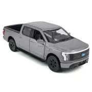1:36 Ford F-150 Lightning Diecast Model Car Zinc Alloy Toy Cars Light Sound Gray