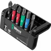 WERA 6 Piece 50mm Diamond Assorted Impaktor Bit Set WER300301