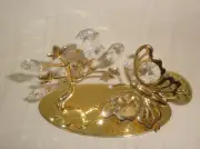 Crystal Delight 24K Gold Plated Australian Crystal Tree With Butterfly Mascot
