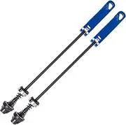 Xatteua Quick Release Bike Axle - 1 Pair Quick-Release Bike Skewer,Precision Engineered, High-Strength Cycling Accessories for Wheel Replacement