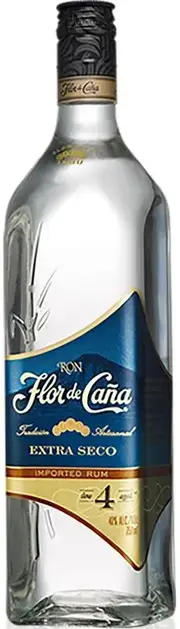 Flor De Cana 4 Year Old White Rum 700ml