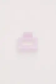 Purple Square Shaped Hair Claw