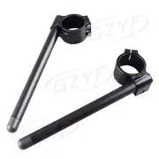 2PCS 50mm Clip On Handlebars Handle Bar Fit SUZUKI GSXR 600 750 1000 TL1000R New