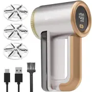 Rechargeable Fabric Shaver - Electric Lint Remover for Clothes & Couch - Adju...