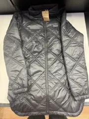 Patagonia Pine Bark Insulated Parka Black NWT Size M