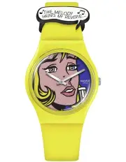 [Swatch] Reverie By Roy Lichtenstein Watch in Yellow