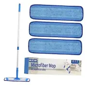 Microfiber Hardwood Floor Mop,Flat Floor Mop,Dry Mop,Dust Mop,Aluminum