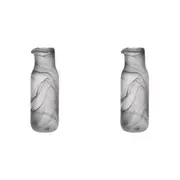 2x Tempa Skylar 830ml/24cm Storm Glass Carafe Jug Wine Decanter Drink Container