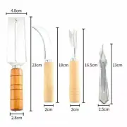 4 Piece set Multi function Fruit, Veggie, Cheese Pineapple Cutter TheHmongMarket