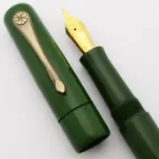 Peyton Street Pens Z2 Fountain Pen - Forest Green Ebonite, JoWo #6 Nibs (New)