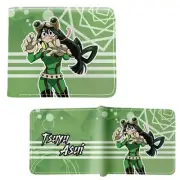 TSUYU ASUI STYLE A My Hero Academia 4 in. Bi Fold Wallet (Froppy Credit Card)
