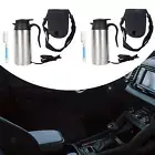 Car Kettle 750ml Water Heating Cup for Self Driving Tour Truck Drivers