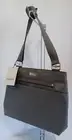 BAGGALLINI Gray Crossbody Shoulder Bag Adjustable Strap Designed By Flight Atten
